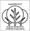 Ausgebildet durch die Deutsche Akademie für Waldbaden und Gesundheit